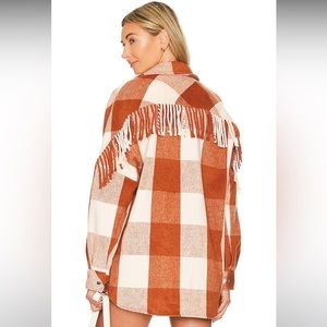 Bonnie Shacket in Mocha Bisque. Steve Madden. Size Small.